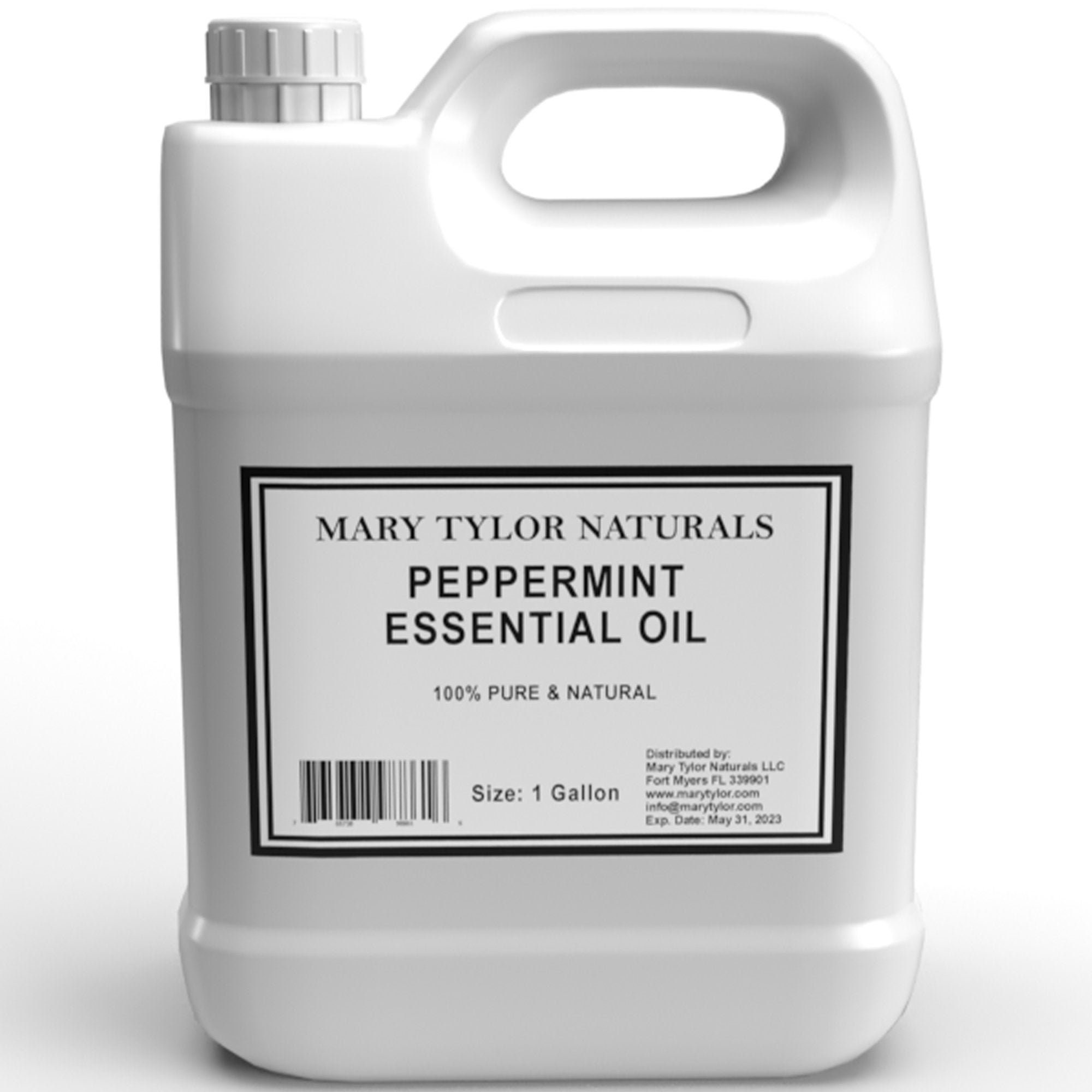 Premium All Natural Peppermint Essential Oil Bulk 1 Gallon by Mary