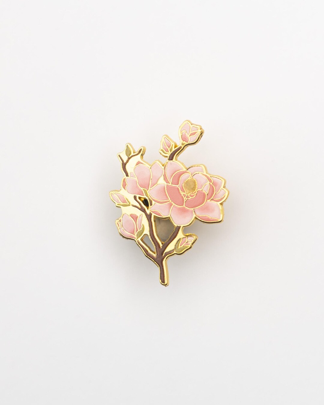 マグノリアハードエナメルピン – ミシシッピ州の州花 - Etsy 日本