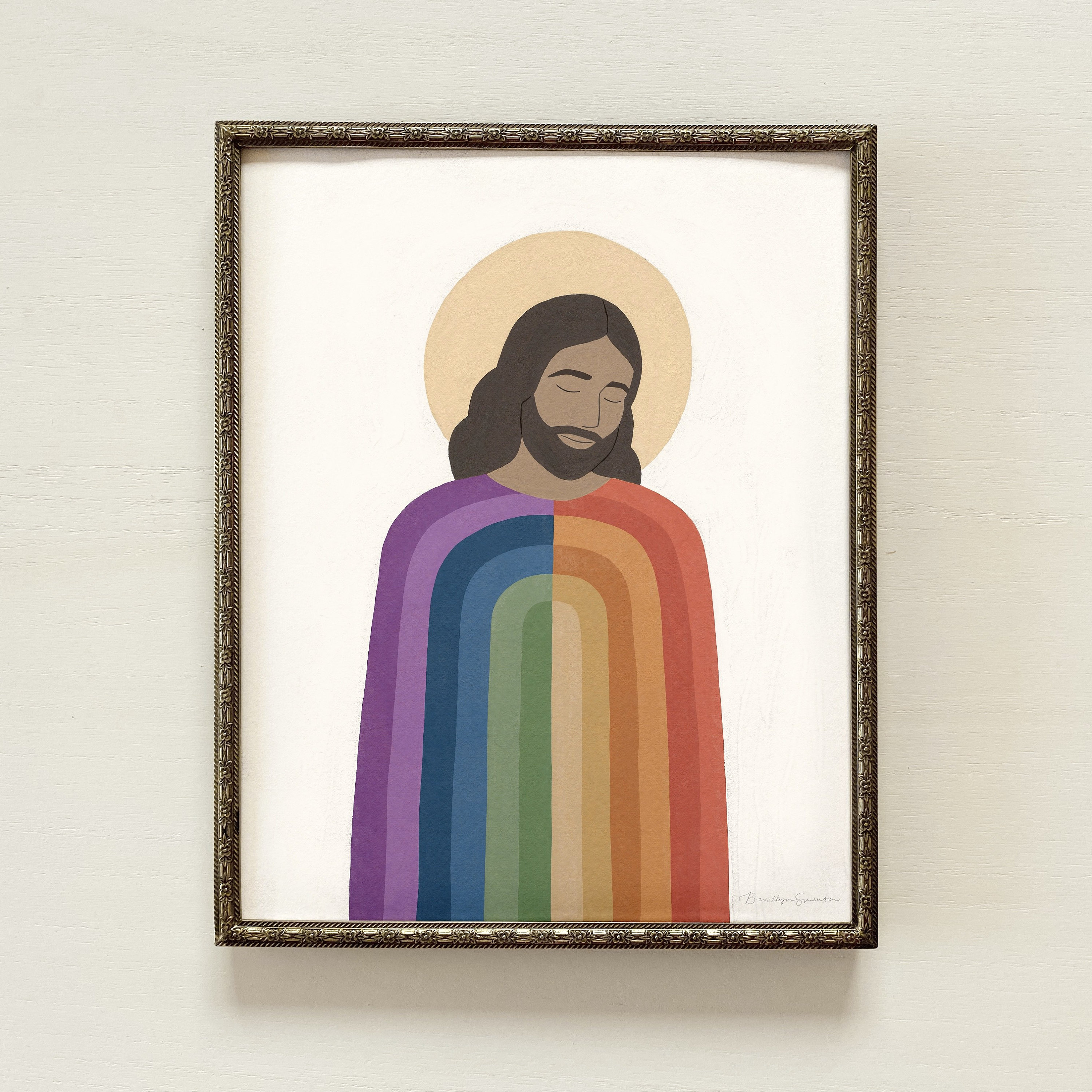 Come as You Are Jesus Art Modern Jesus Christ Art Jesus Etsy