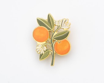 Orange Blossom Flower Pin – State Flower of Florida
