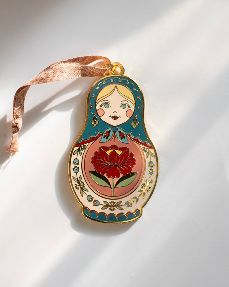 Nesting Doll Ornament - Thumbnail 2