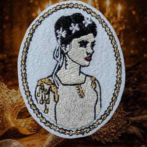 Sarah Ren Fair Patch: 80s Movie Labyrinth Bowie Jareth Nostalgia