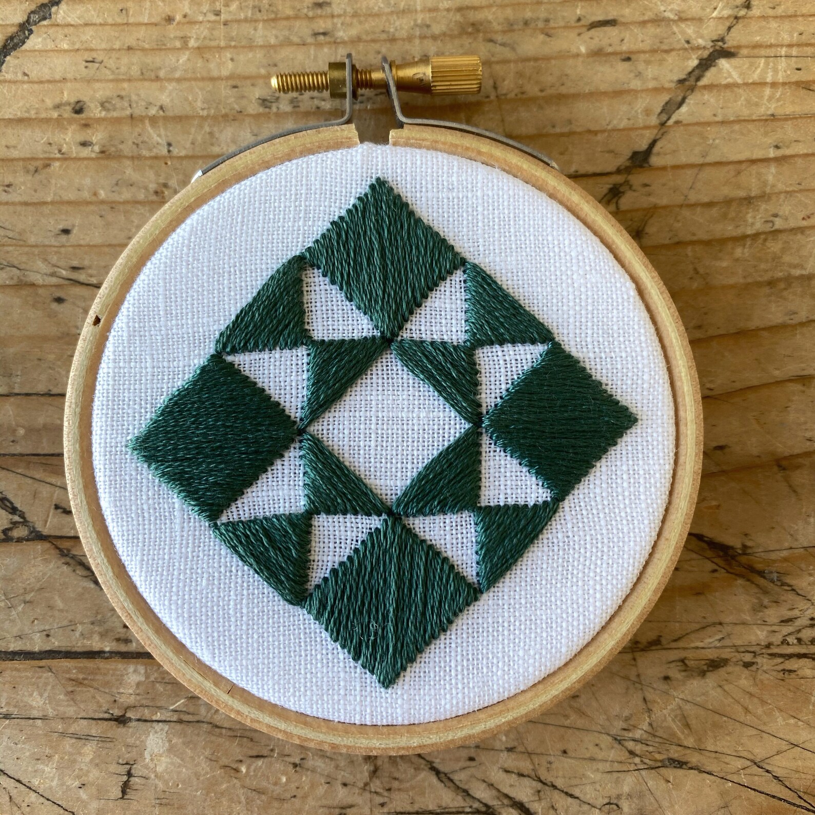 Quilt square embroidery  etsy