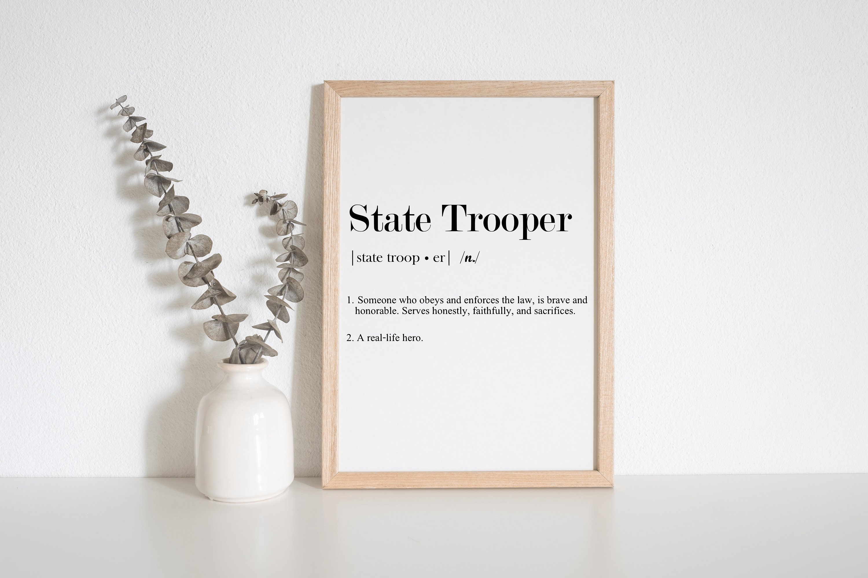 State Trooper Definition Print Police Officer Definition Print INSTANT