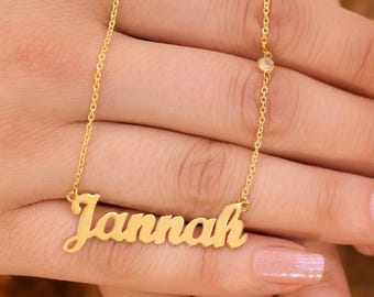 Personalized Name Necklace – Dainty Sterling Silver Custom Jewelry
