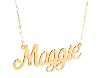 Collier prénom personnalisé Collier prénom personnalisé pour femme Collier avec lettre personnalisé Bijoux prénom personnalisés Collier prénom enfant
