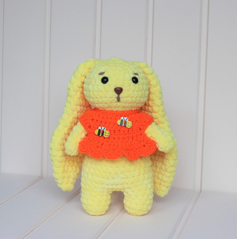 Toy Bunny Crochet Pattern and Clothes. Etsy