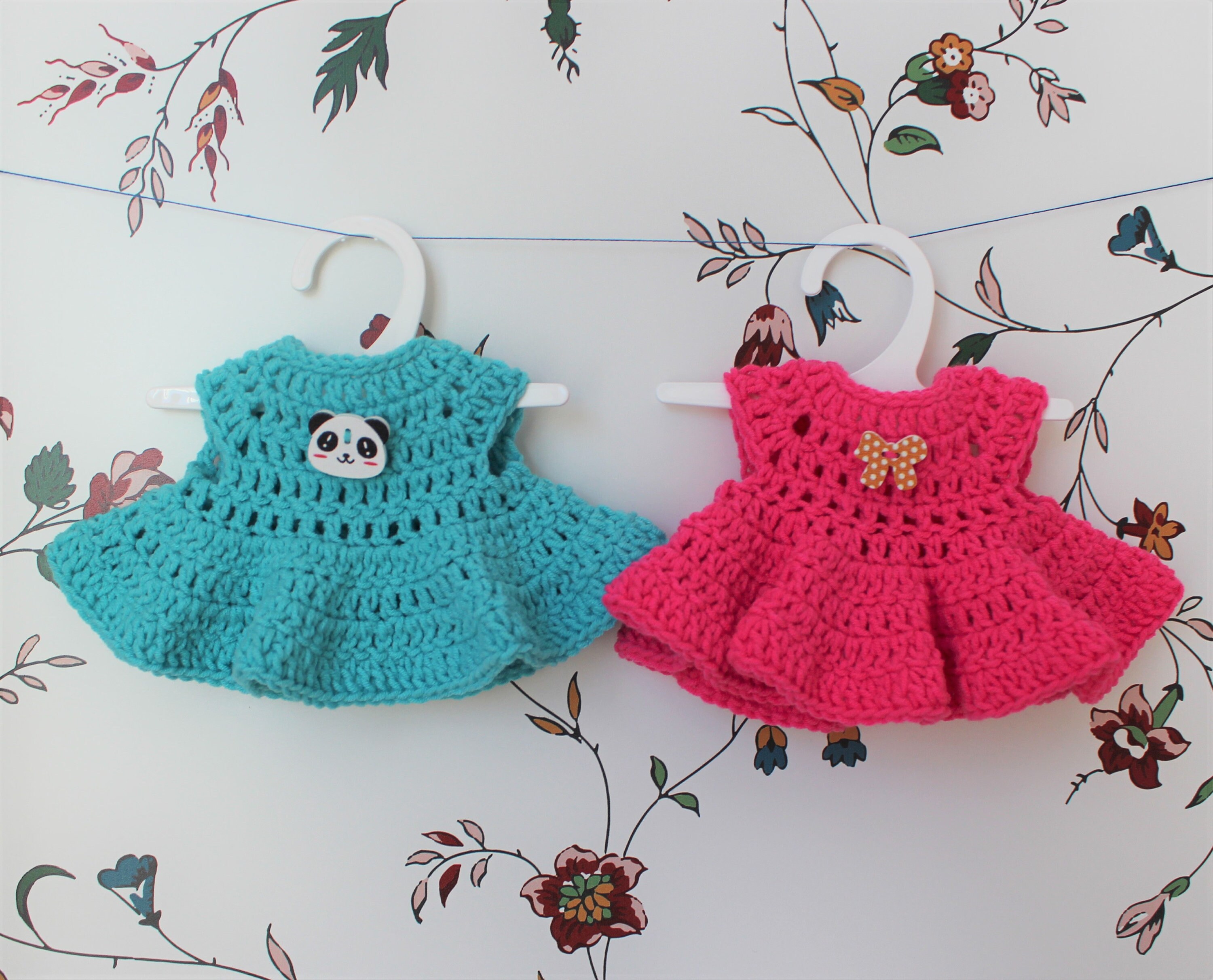 Crochet pattern baby doll clothes. 18 inch doll clothes Etsy