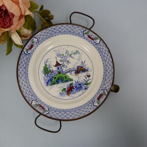 Royal Venton Ware KATO John Steventon & Son Oriental with Metal Warming Plate