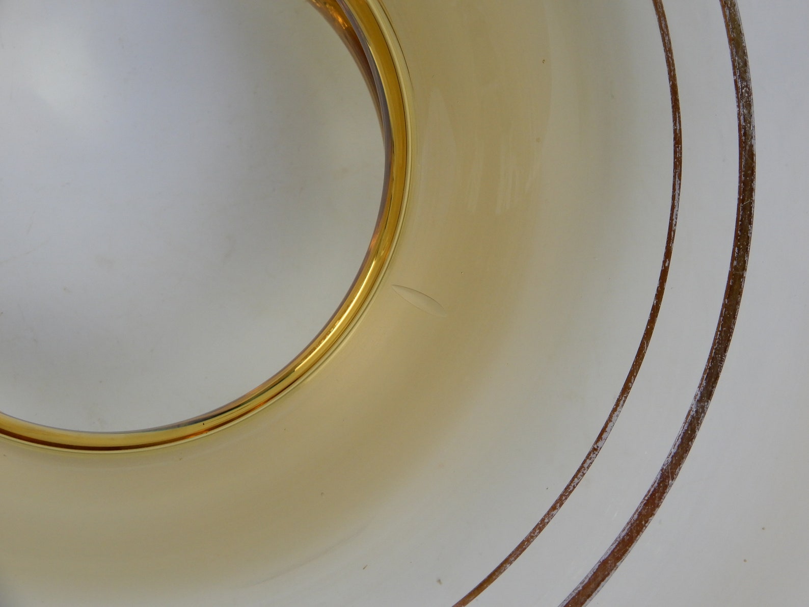 Vintage Quoizel Replacement Glass Lamp Shade GWTW White Frost Etsy