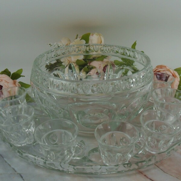 Vintage Punch Bowl Etsy