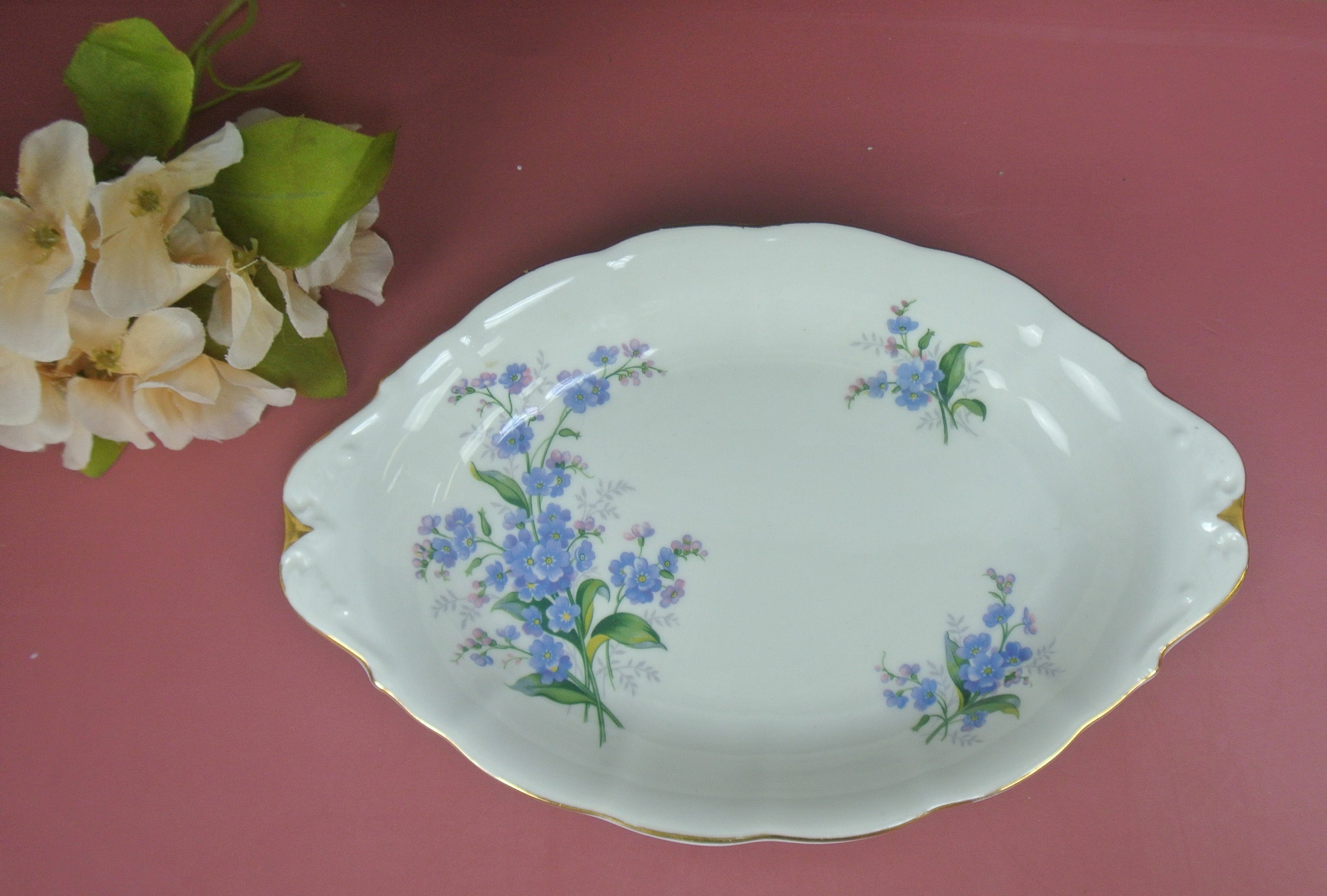 Vintage Royal Albert Pattern Bone China Relish Etsy