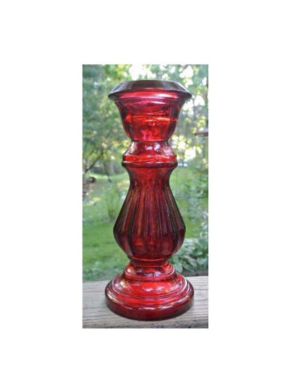 VIDRIOS SAN MIGUEL Made in Spain Tall Glass Candle Holder Etsy UK