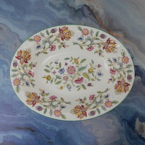 Vintage Minton Haddon Hall Oval Vegetable Bowl 10-3/4&quot;