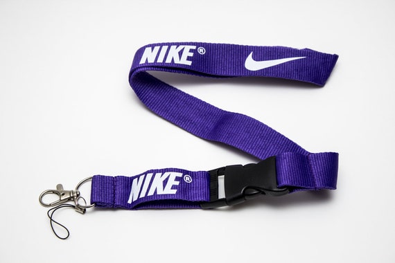 purple nike lanyard