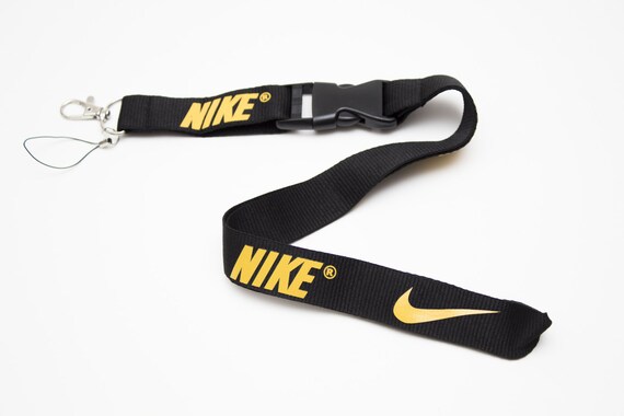 black nike lanyard