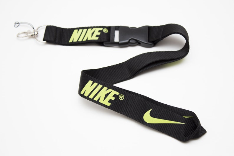 black nike keychain