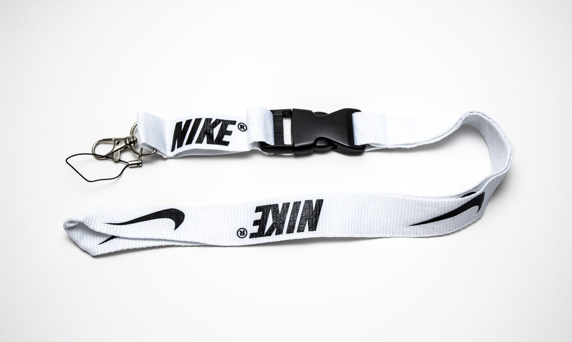 Nike Lanyard With Logo Key Chain Clip With Webbing Strap Quick | Etsy