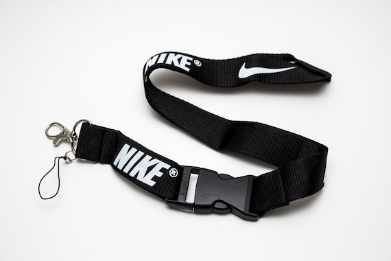 black nike lanyard