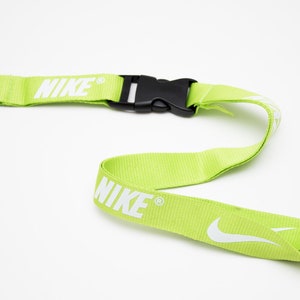 green nike lanyard