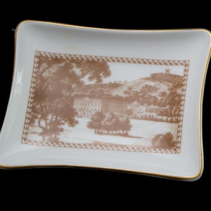 Minton China &quot;Chatsworth&quot; Pin Tray.  Made in England