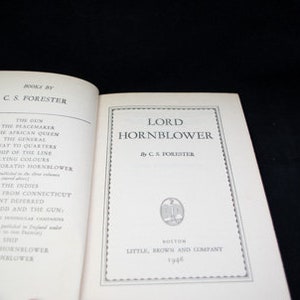 Lord Hornblower von CS Forester, 1946