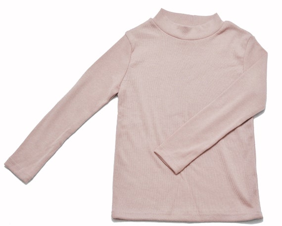 Girl S High Neck Shirtwinter Sweater Girl S Sweater Etsy Girl S High Neck Shirtwinter Sweater Girl S Sweater Etsy
