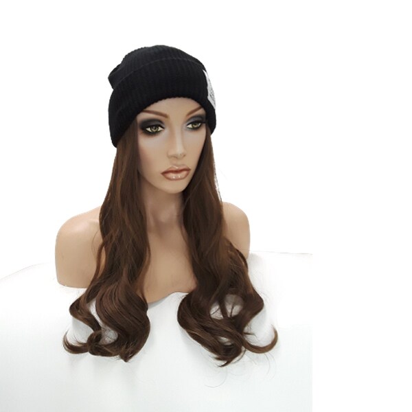 Hats With Hair Attached Etsy