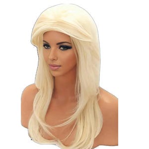 Platinum Blonde Packed Roots Wig