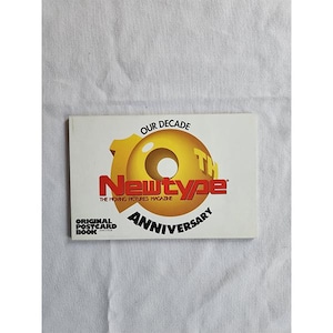 Libro de postales del décimo aniversario de Newtype, edición vintage de 1995 - Anime manga