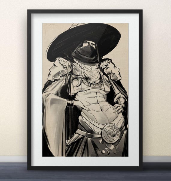 Hecate, Witch of the Crossroads 11x17 Poster - Hades 2 (NO AI) - Etsy