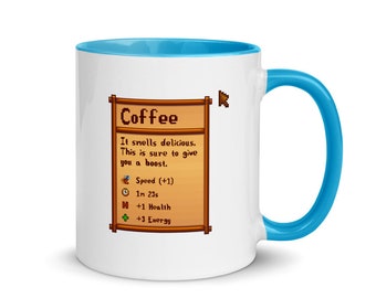 Stardew Valley Mug, Stardew Valley Gift, Valley Coffee Mug, Stardew Valley Game, Stardew Valley Cup, Stardew Mug, Video Game Mug, Gamer Mug