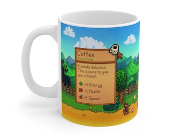 Stardew Valley モーニングコーヒーマグ 11オンス (改良版)