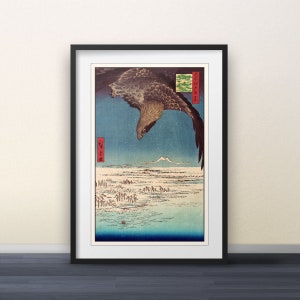 Jûmantsubo Plain at Fukagawa Susaki par Utagawa Hiroshige - Japanese Print Japanese Art Wall Art Poster Gift