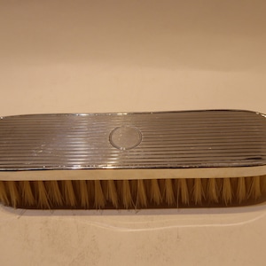 1968 English Sterling Silver vanity brush