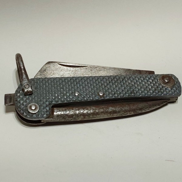 WW2 military Jack knife with spike