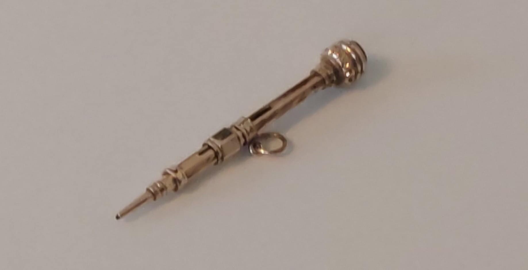 Sampson Mordan Pencil Gold - Etsy UK