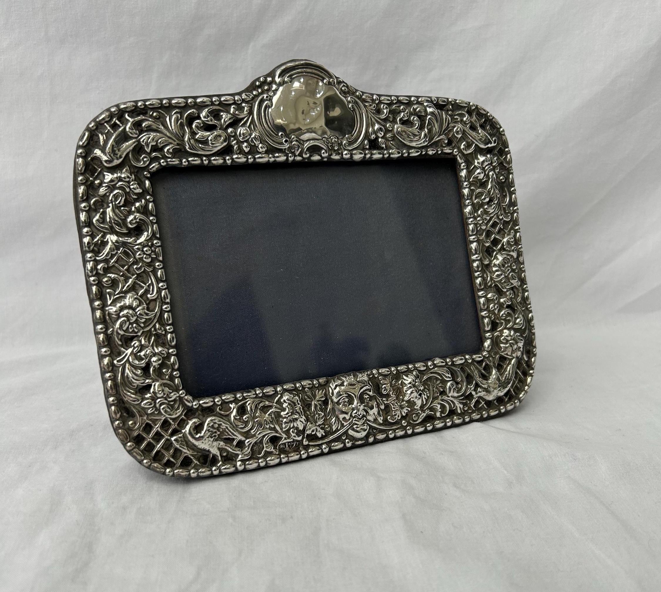 Sterling silver picture frame - Etsy 日本