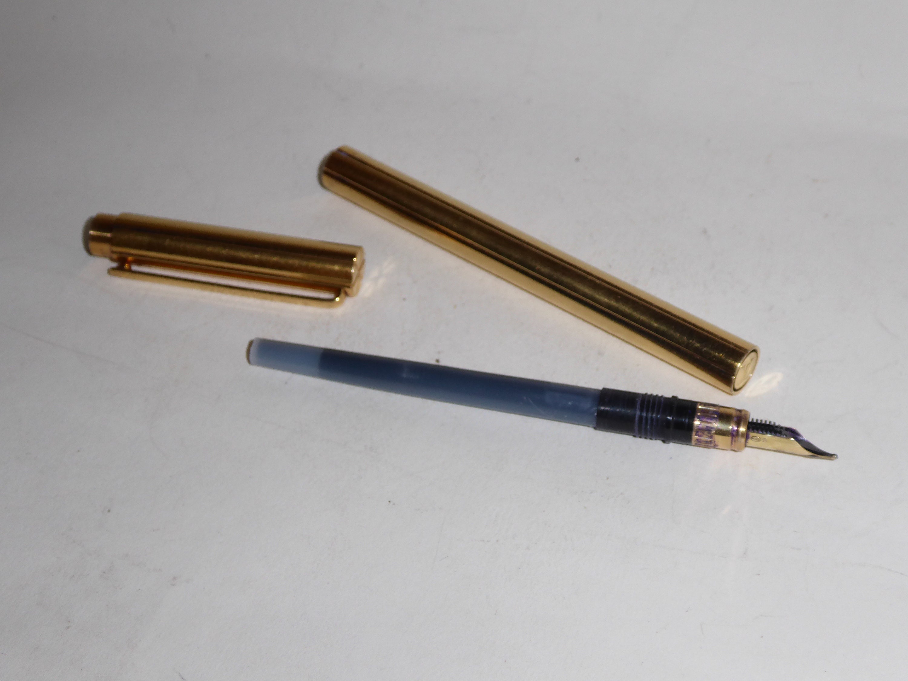 Louis Vuitton LV Ballpoint Pen 3 pieces set Metal Gold Metal