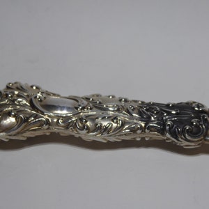 1895 Large Sterling Silver handle Page turner made in Chester