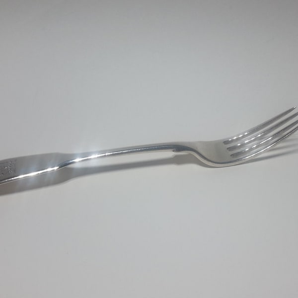 1815 English solid Sterling silver dinning fork - by William Bateman