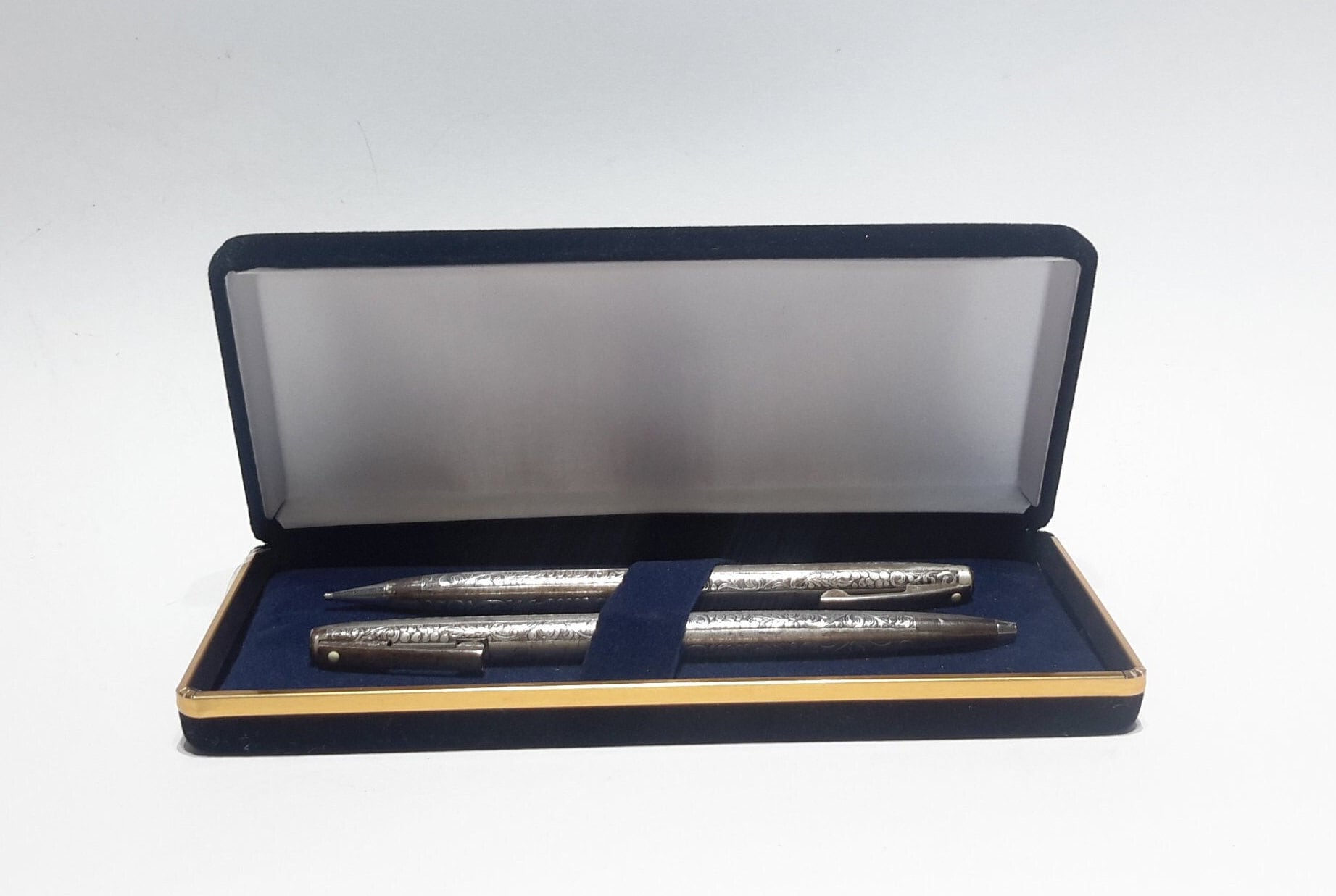 Stylo-plume Sheaffer Ancien Avec Porte-crayon - Pièce Vintage, Occasion, Fabriqué Aux États-Unis