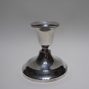 1918 English Sterling Silver candlestick candelabra