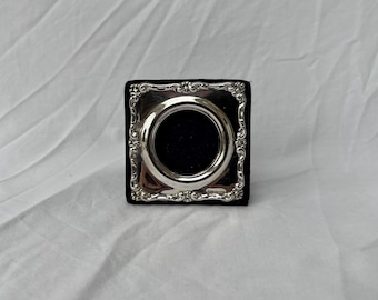 1990 Sterling Silver Easel Back Picture Frame Keyford Frames Ltd