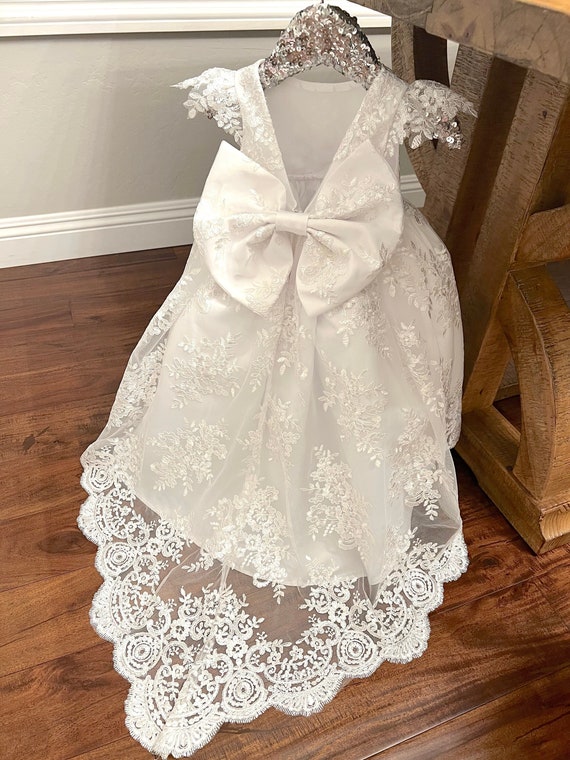 Briana Christening Gown - Baby Shop Online – Itty Bitty Toes