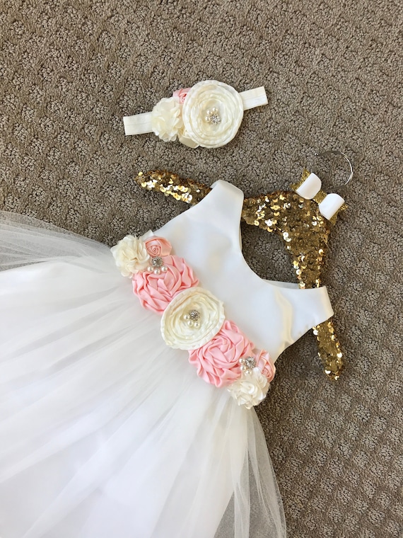 KILO&METERS Christening Lace Flower Baby Girl Dress Princess India |  Ubuy