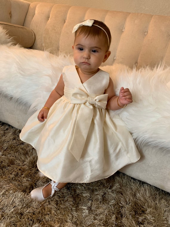 Baby Party Taufe Kleid Blumenkind 0 3 6 9 12 18 24 Monate