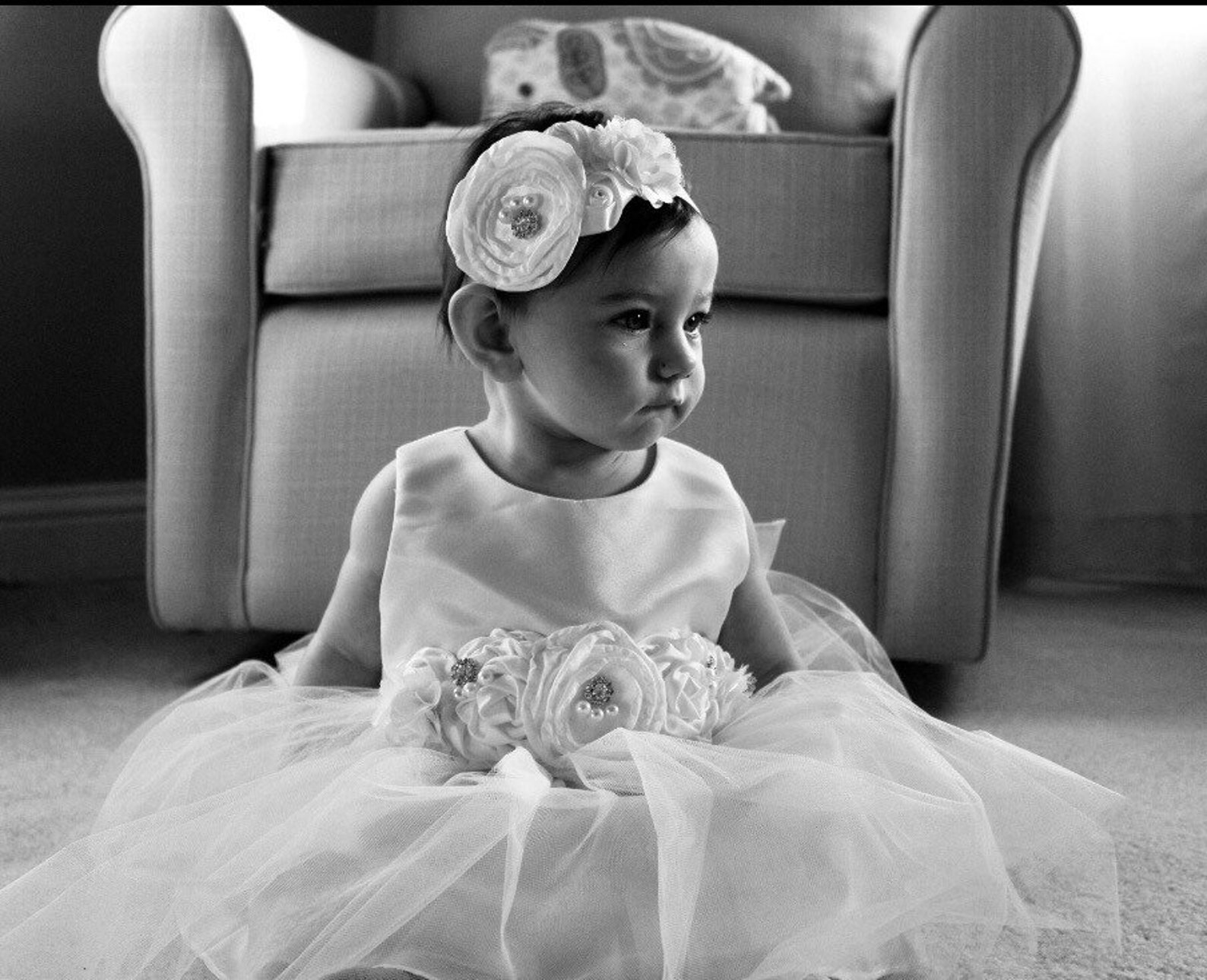 Baptism Baby Girl Dress Christening Baby Dress White Baby Girl Etsy