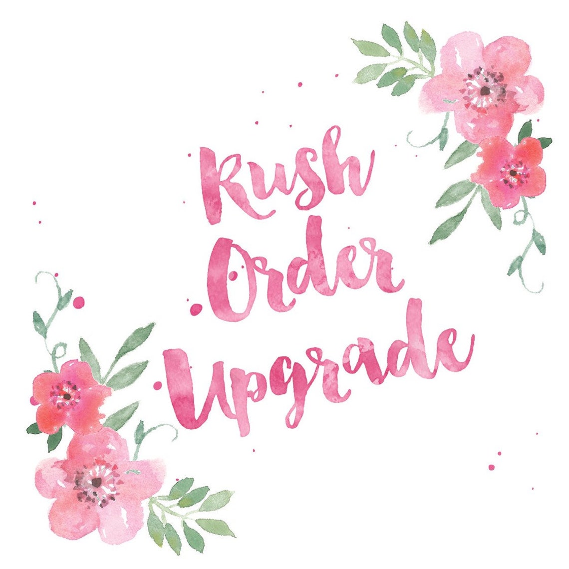 Rush Order Fee Rush Order for Baptism Dress Rush Order for Etsy