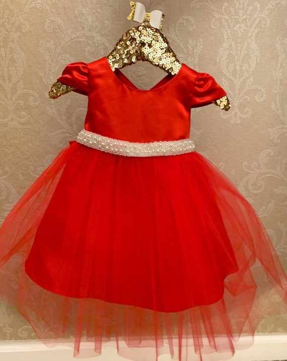 etsy baby girl christmas dress
